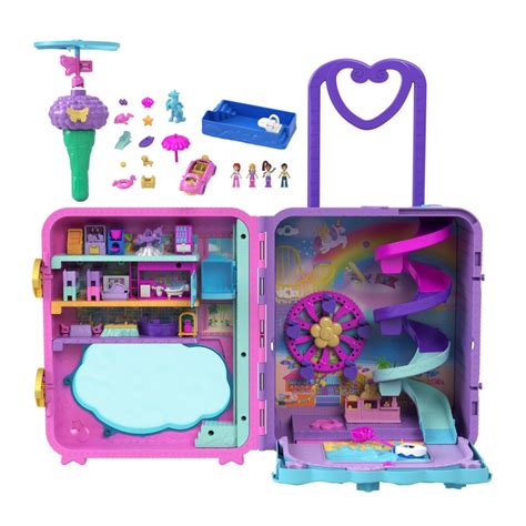 Polly Pocket Pollyville Resort Roll Away Playset - YouLoveIt.com