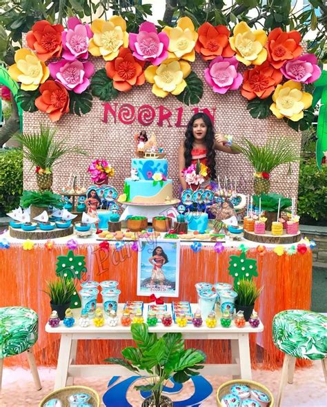 Moana Birthday Party Ideas | Photo 2 of 10 Moana Birthday Party Theme ...