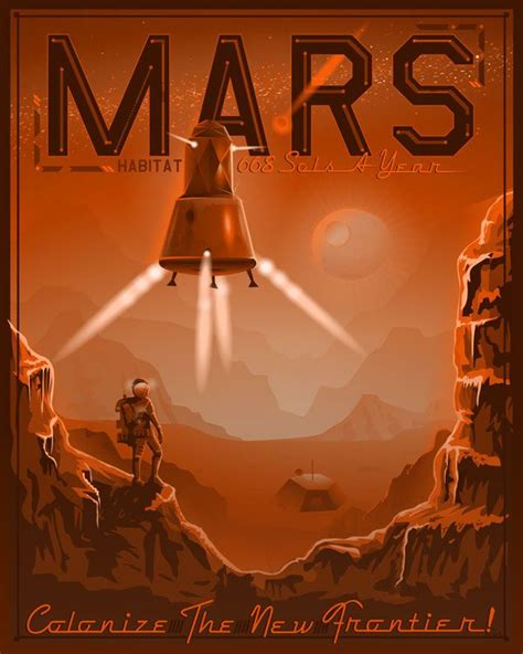 192 best Mars Colony Art images on Pinterest | Fiction, Posters and ...