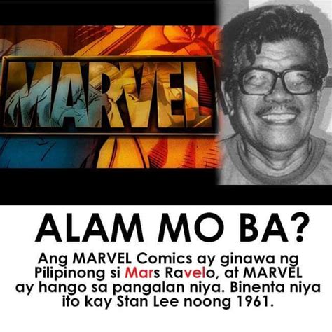 Mars Ravelo founded Marvel Comics : Philippines