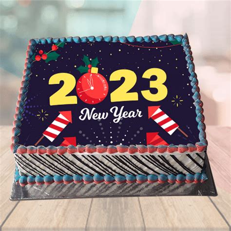 New Year Cake Designs for 2023 | FaridabadCake