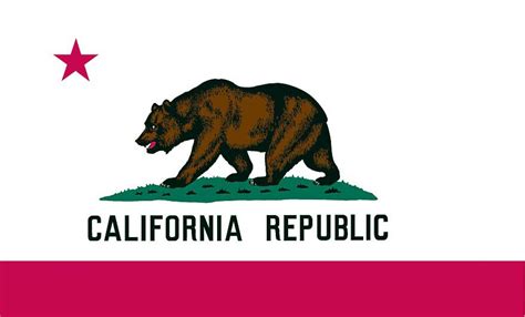 4' x 6' California Presentation Flag - Marvin Display