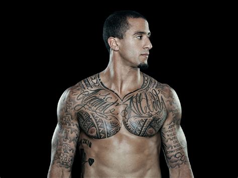 Colin Kaepernick MusclePharm Sailor Jerry, Chris Evans Tattoos, Sensual ...