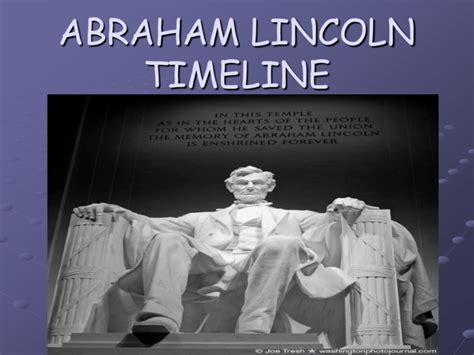 ABRAHAM LINCOLN TIMELINE