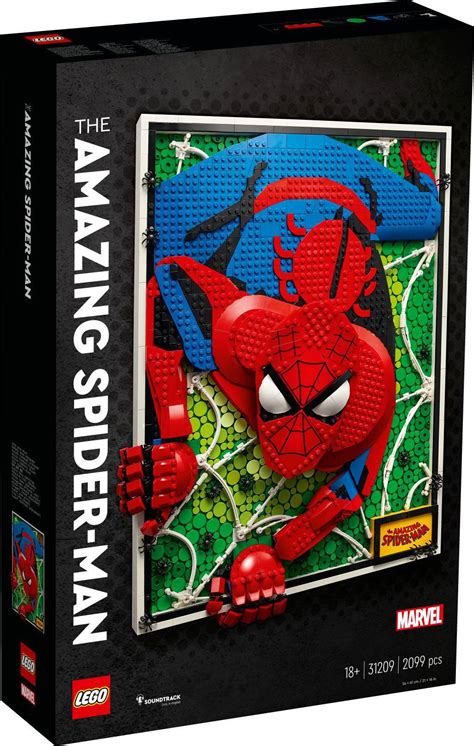 LEGO® Art 31209 The Amazing Spider-Man - Build and Play Australia