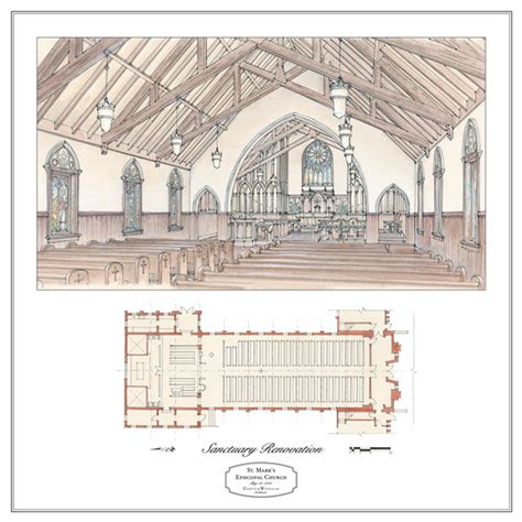 Renovations to St. Mark's Episcopal Church - Curtis & Windham Inc.