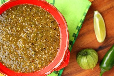 Roasted Tomatillo and Green Chile Salsa | Coupon Clipping Cook®