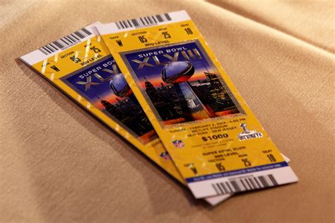 PHOTOS: How to Spot a Fake Super Bowl Ticket | WNYC | New York Public ...