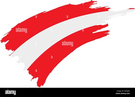 Austria flag, vector illustration Stock Vector Image & Art - Alamy