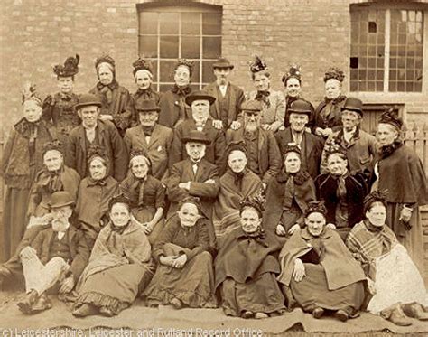 Inmates of the Leicester Union Workhouse 1890 | Workhouse, Leicester england, Leicester