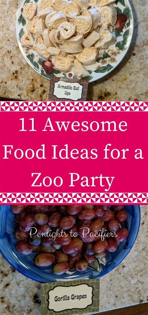 Food For A Zoo-Themed Birthday Party | Recipe | Zoo birthday party food, Safari party foods, Zoo ...