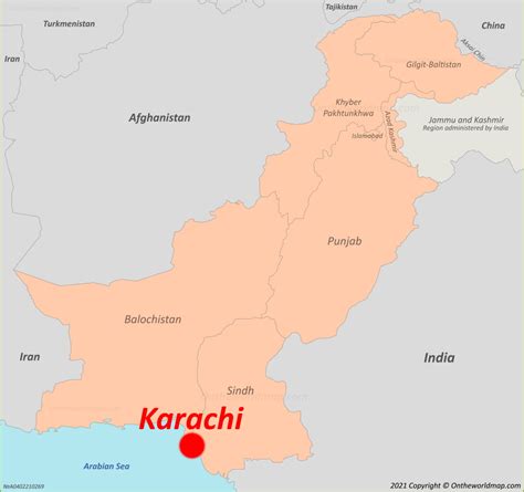 Karachi Map | Pakistan | Maps of Karachi