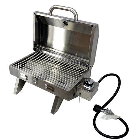 Buy Portable Stainless Steel BBQ - Single Burner Barbecue Grill at ...