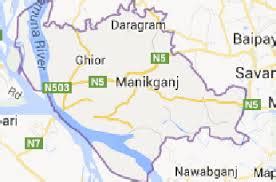 Manikganj District: Manikganj map