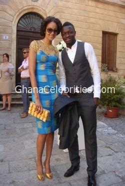 Sulley Muntari And His Girlfriend