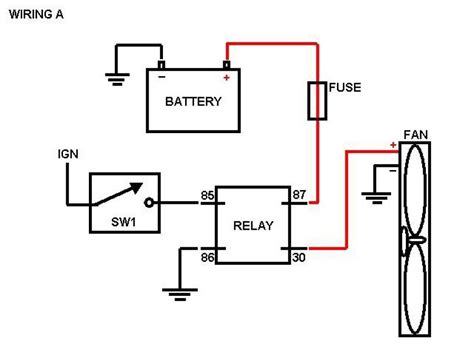 Electric Cooling Fan Wiring Diagram | Wiring Diagram Image