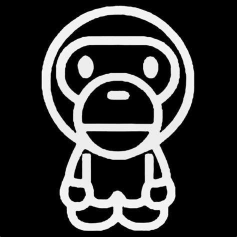 Bape Baby Milo Full Decal Sticker