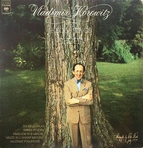 Vladimir Horowitz - New Recordings Of Chopin | Discogs