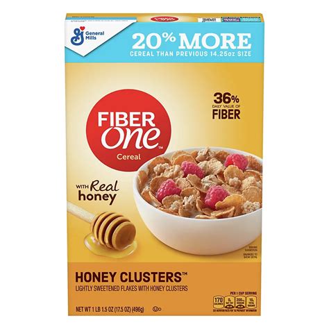 Fiber One Fiber One Honey Clusters - Shop Cereal at H-E-B