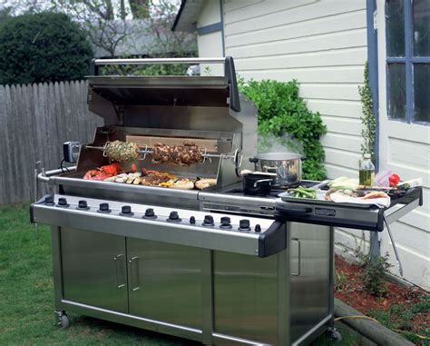 When Rotisserie Cooking. How Should I Set the Burners?