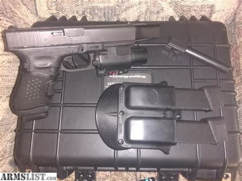 ARMSLIST - For Sale/Trade: Gen 4 Glock 22 with threaded 9mm barrel with compensator