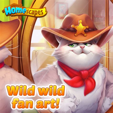 Homescapes (@homescapes) / Твиттер Cat Character, Game Character Design ...