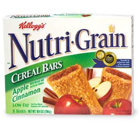 Nutri grain cereal bars apple cinnamon reviews in Granola Bars - ChickAdvisor