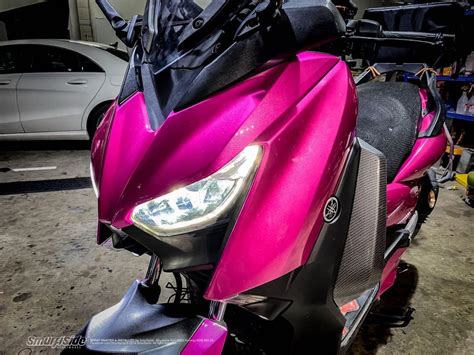 Yamaha Xmax Paint Services, Motorcycles, Motorcycle Accessories on Carousell