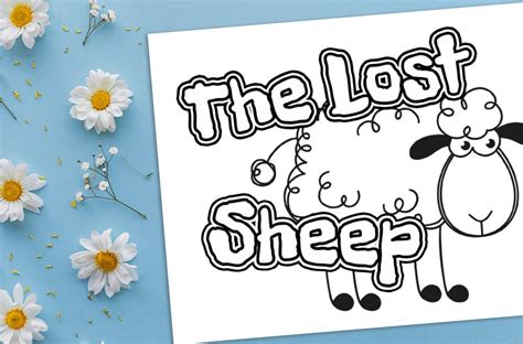 'The Lost Sheep' Printable • MinistryArk