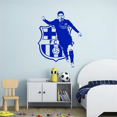 Leo Messi Soccer Players. Wall Sticker. | Wall Sticker USA