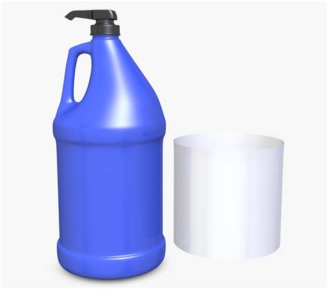 3D gallon plastic bottle model - TurboSquid 1201177