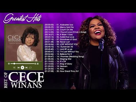 Cece Winans Delivers Powerful Gospel Music on YouTube