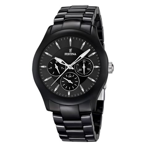 Festina Ceramic Multifunction Watch Women F16639/2