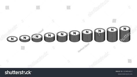 Nigeria Currency Symbol Nigerian Naira Icon Stock Vector (Royalty Free ...