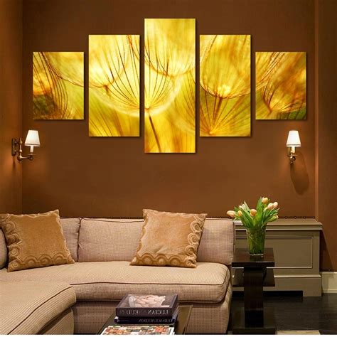 2024 Popular Gold Canvas Wall Art