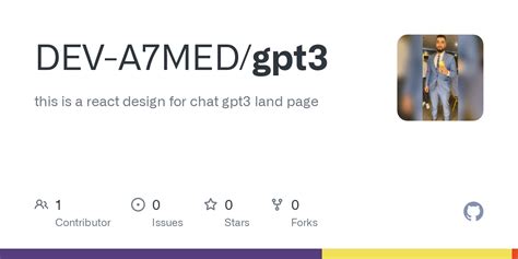 GitHub - DEV-A7MED/gpt3: this is a react design for chat gpt3 land page