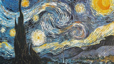 Free download van gogh starry night art HD Wallpaper wallpaper HQ ...