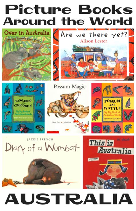 Picture Books Around the World: Australia | Picture book, Preschool books, Books