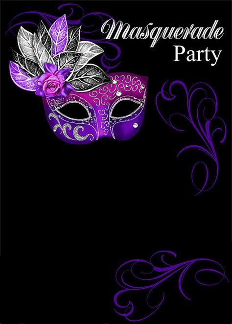 Free Online Masquerade Invitation – Invitations Online