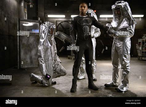 MICHAEL B. JORDAN, FANTASTIC FOUR, 2015 Stock Photo - Alamy