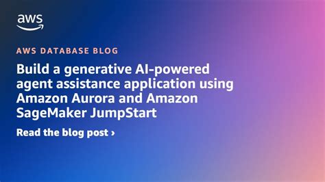 Generative AI | AWS Database Blog