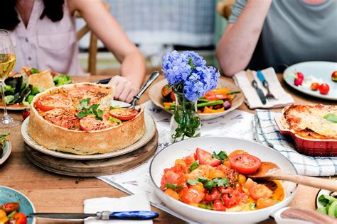 Homemade vegetarian dishes on a table | Premium Photo - rawpixel