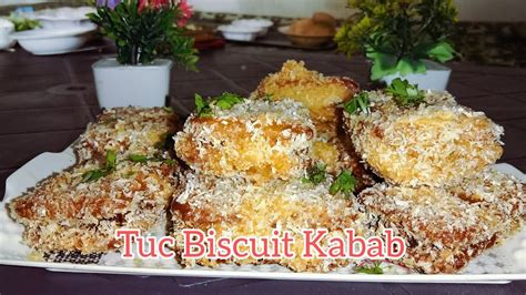 Ramzan's Most Unique Tuc Biscuit Kabab Recipe 🤩♥️ Easy to Cook 😋 Very ...