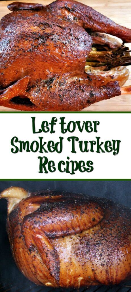 Leftover Smoked Turkey Recipes - That Guy Who Grills