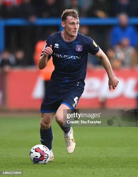 Carlisle player Owen Moxon in action during the Sky Bet League Two ...