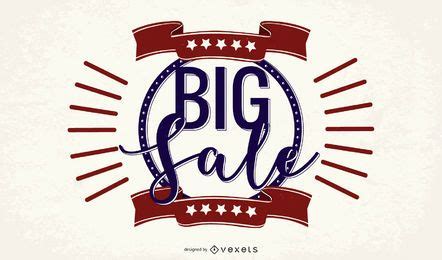 Big Sale Vintage Promotional Banner Vector Download