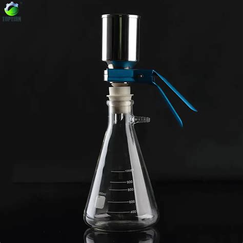 1000ml Solvent Filter Laboratory Filtration Apparatus Stainless Steel Filtering Cup Laboratory ...