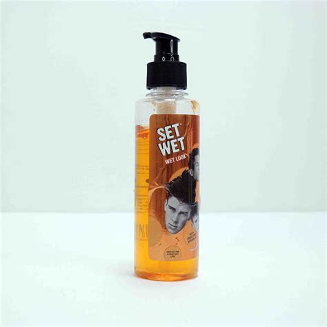 Set Wet Hair Gel Wet Look Styling Gel For Men - Ebey