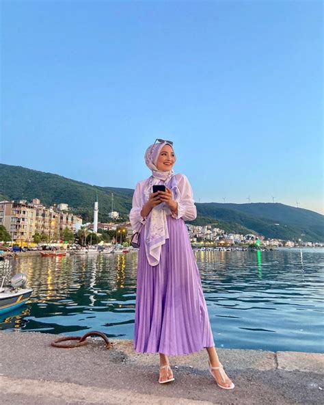 2020 Fashion Trend: Lilac Hijab Outfit Ideas - Hijab-style.com