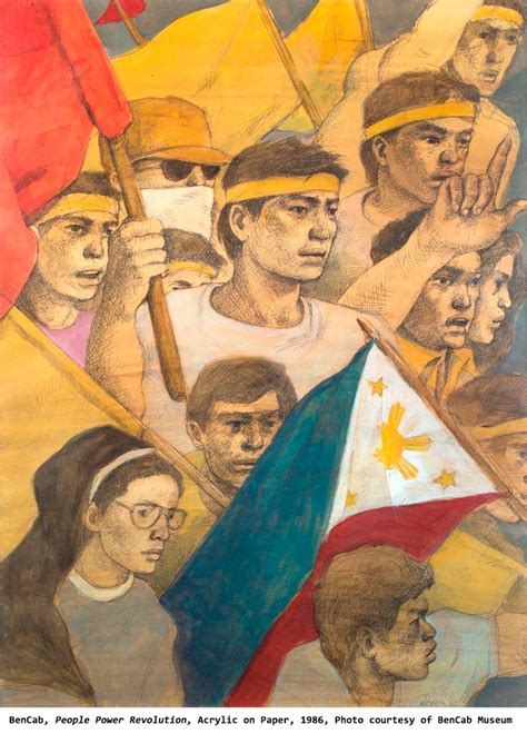 Art: BenCab and EDSA Revolution... - Angono Rizal News Online | Facebook